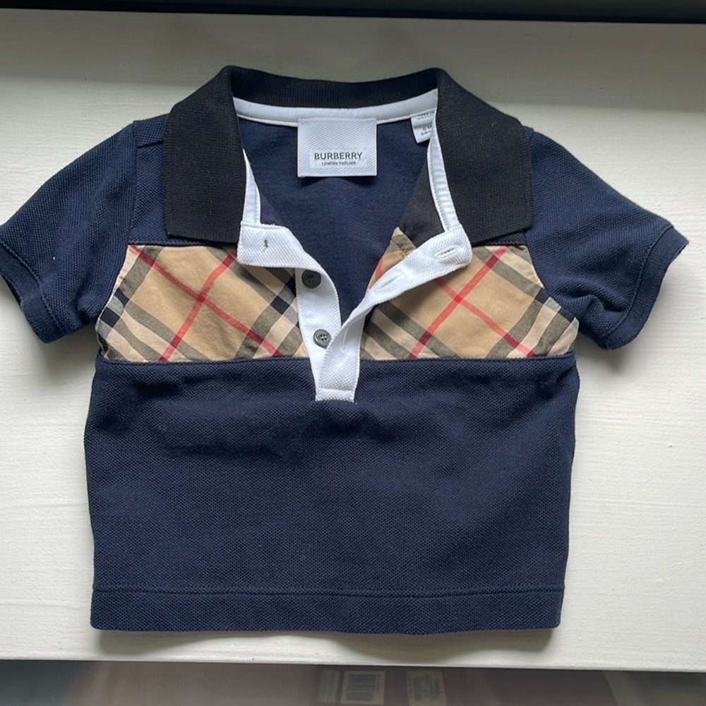 Burberry baby polo